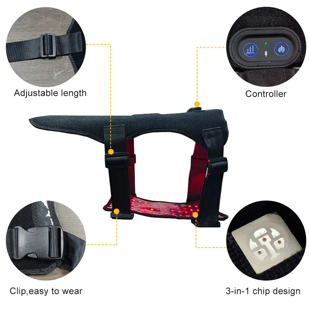 Pet Wellness Red Light Therapy Belt