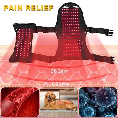 Pet Wellness Red Light Therapy Belt